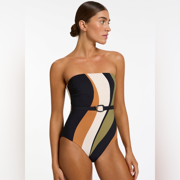 Jets Australia Sorella Bandeau One Piece Swimsuit - Picture 1 of 10
